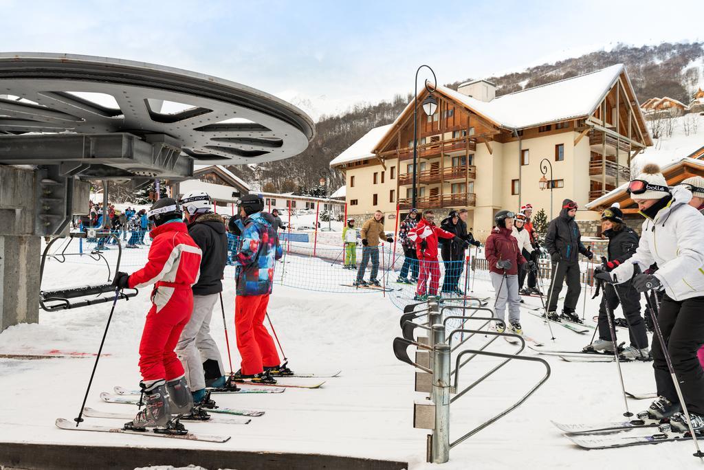 Lagrange Vacances Chalets Du Galibier Valloire Ngoại thất bức ảnh